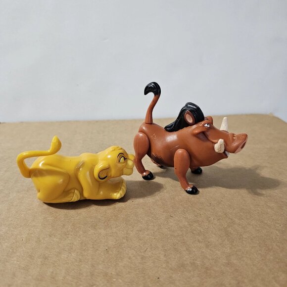 Bundle Burger King Lion King Toys + BONUS Trading Card Vintage Disney - Picture 12 of 15